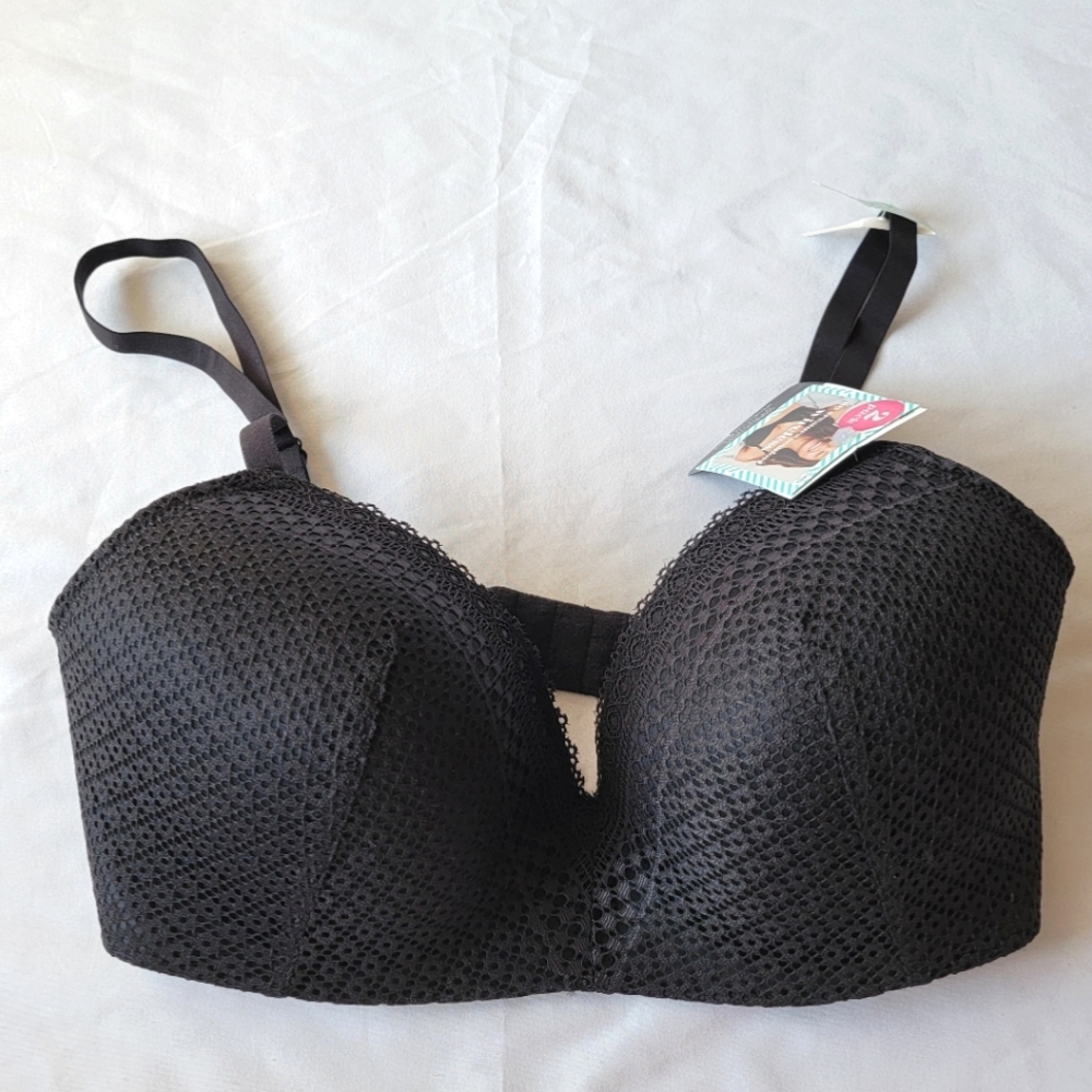 Maidenform Wireless T-Shirt Bra Black